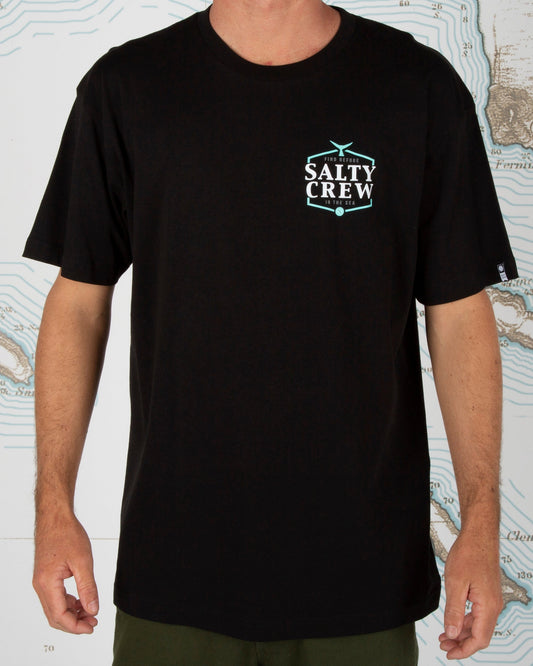 SKIPJACK PREMIUM S/S TEE - BLACK