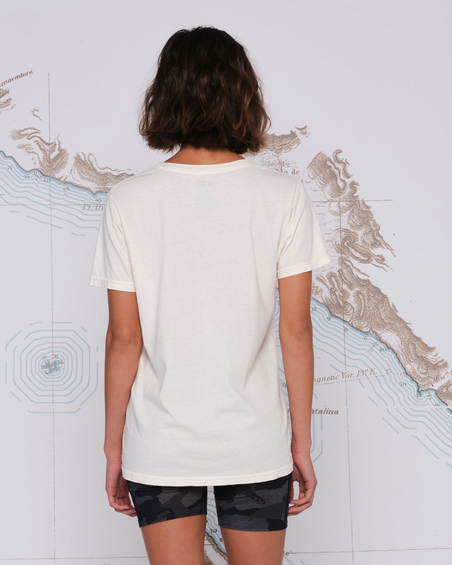 SCRIPTED BOYFRIEND TEE - Bone - Salty Crew Australia