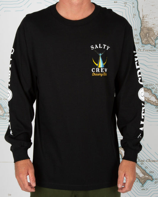 Tailed L/S Tee - Black