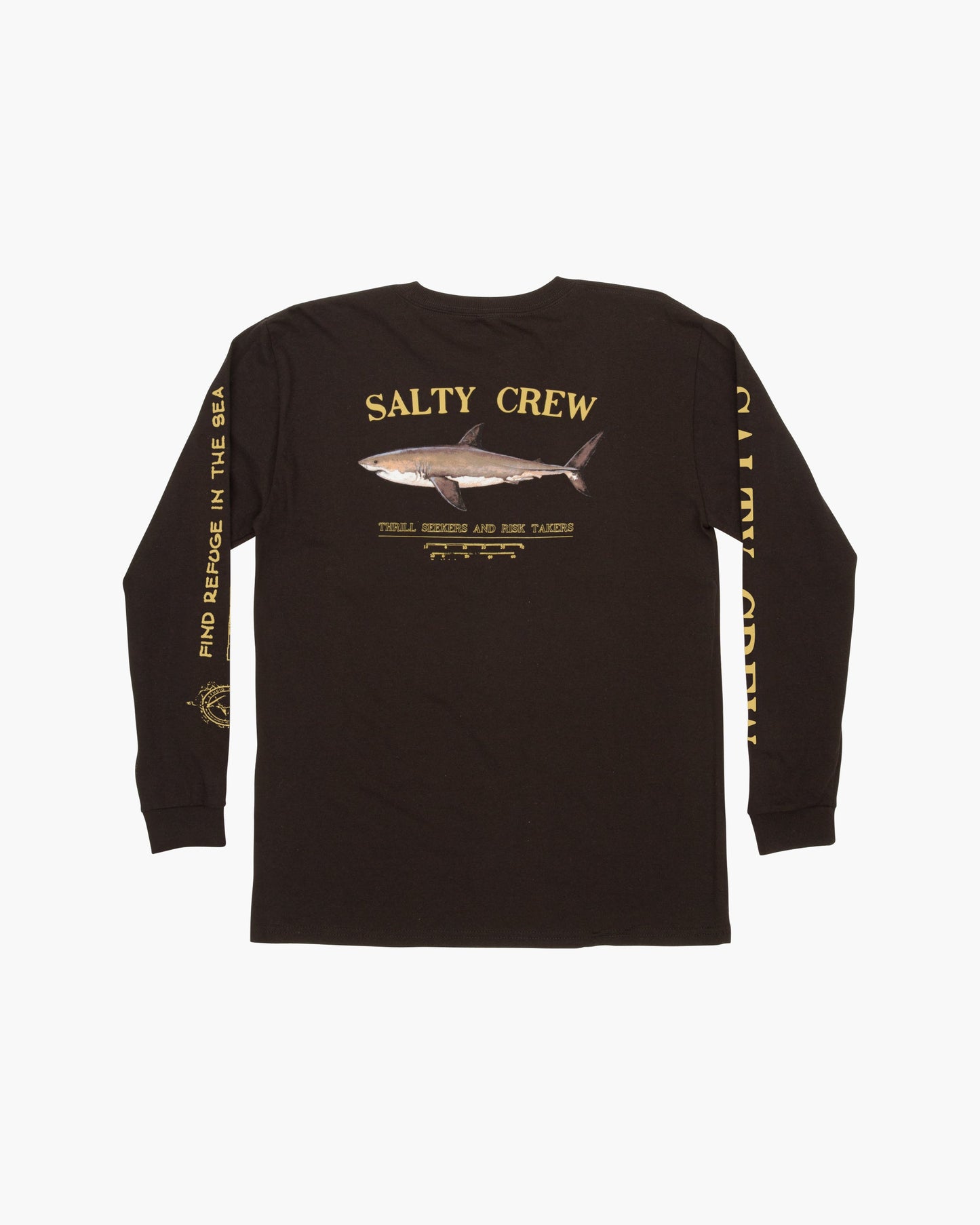 Bruce Boys L/S Tee - Black