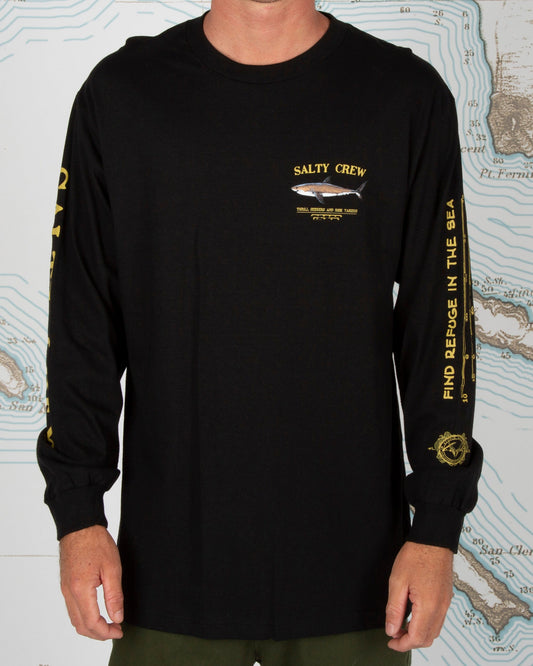 Bruce L/S Tee - Black