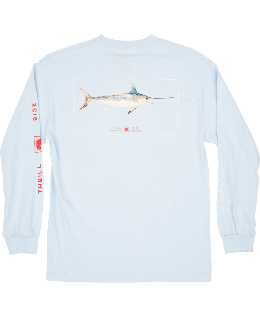 Flatbill L/S Tee Long Sleeve Tees - Salty Crew Australia