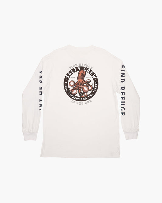 Deep Reach L/S Tee - White