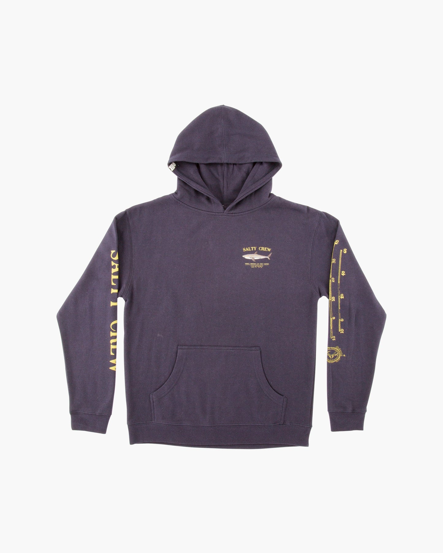 Bruce Boys Hood Fleece - Navy - Salty Crew Australia