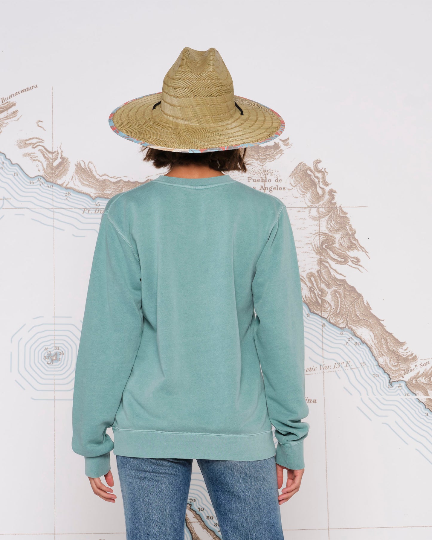 SCRIPTED BOYFRIEND CREW - Mint