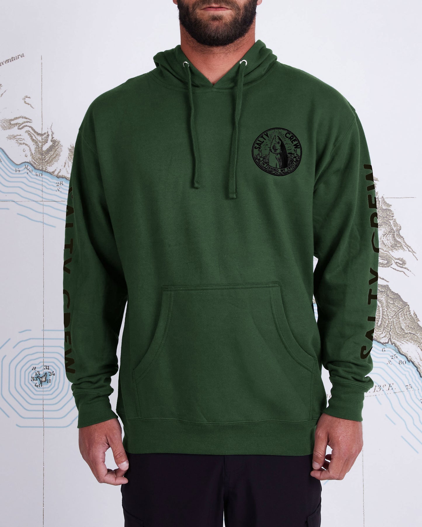IN FISHING WE TRUST FLEECE - Alpine
