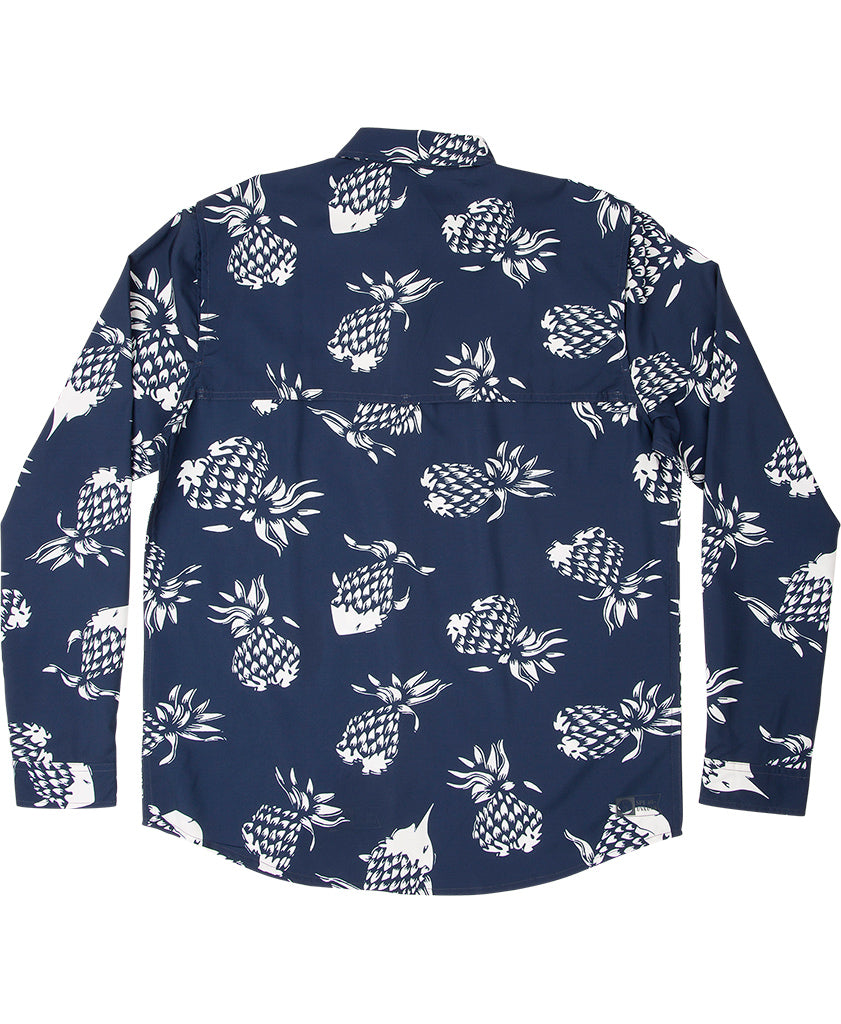 Pinefish L/S Tech Woven Tech Shirts - Salty Crew Australia