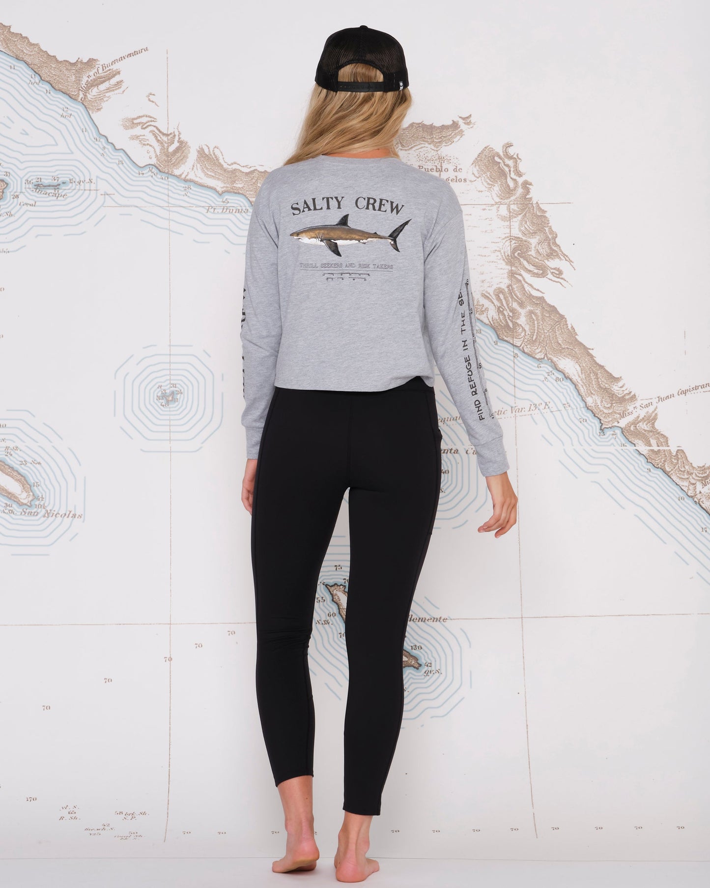 Salty Crew Signature Legging - Black