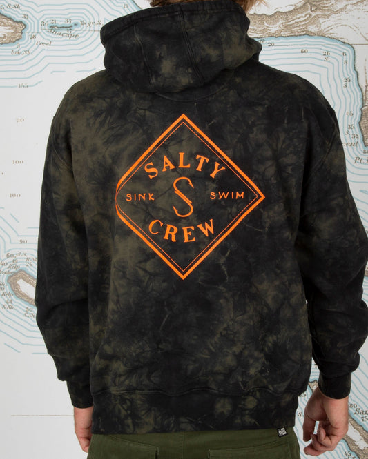 Tippet Tie Dye Fleece - Black