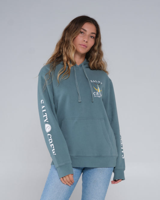 TAILED PREMIUM HOODY - Atlantic Green