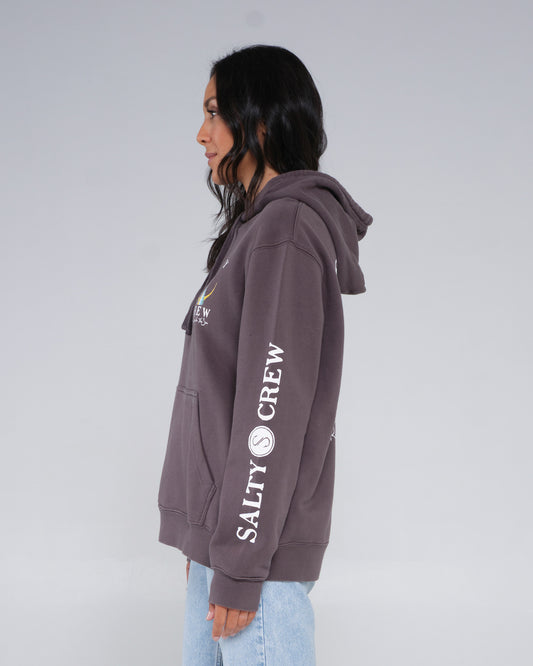 TAILED PREMIUM HOODY - Faded Black