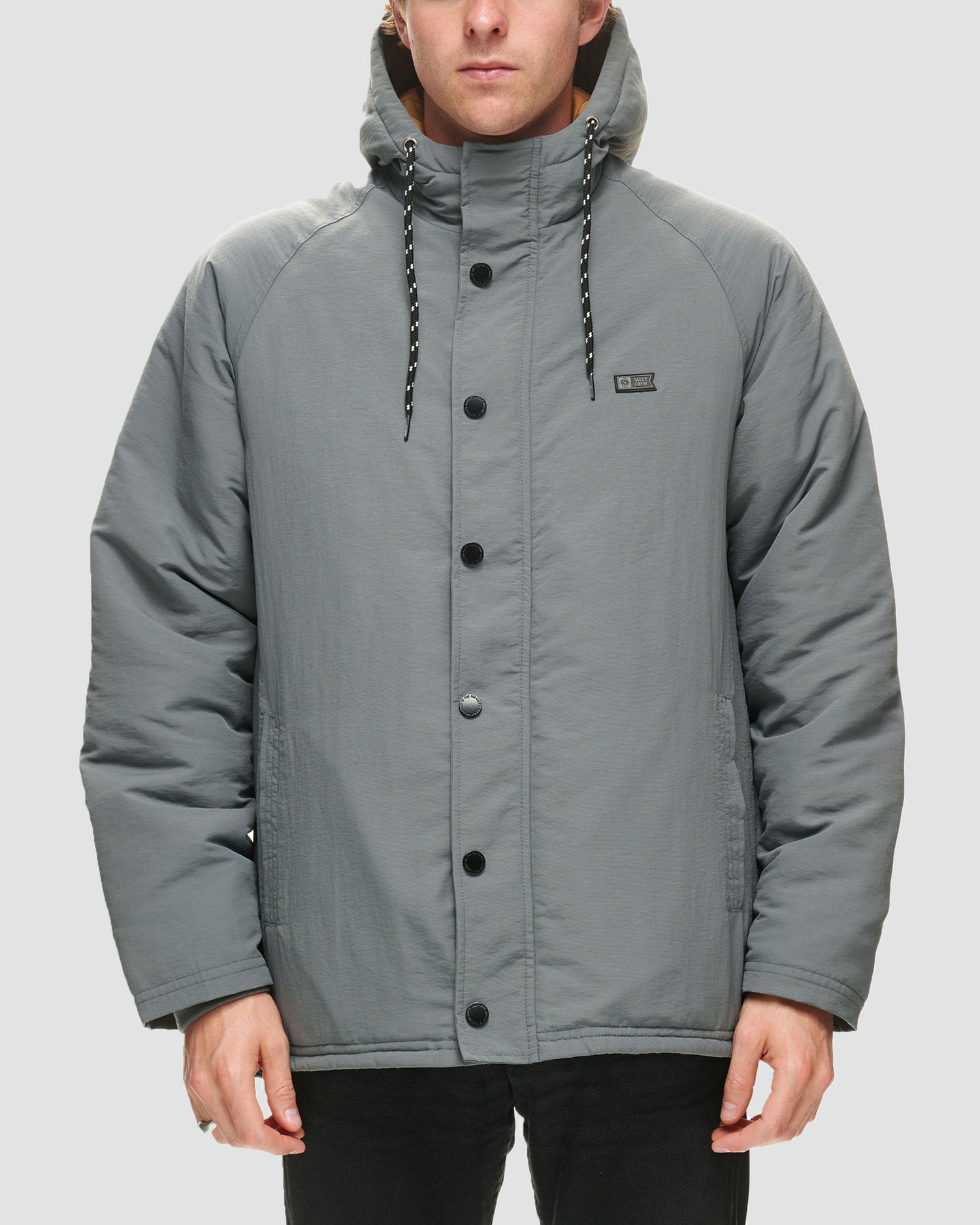 Long Shore Parka Jacket - Dark Slate