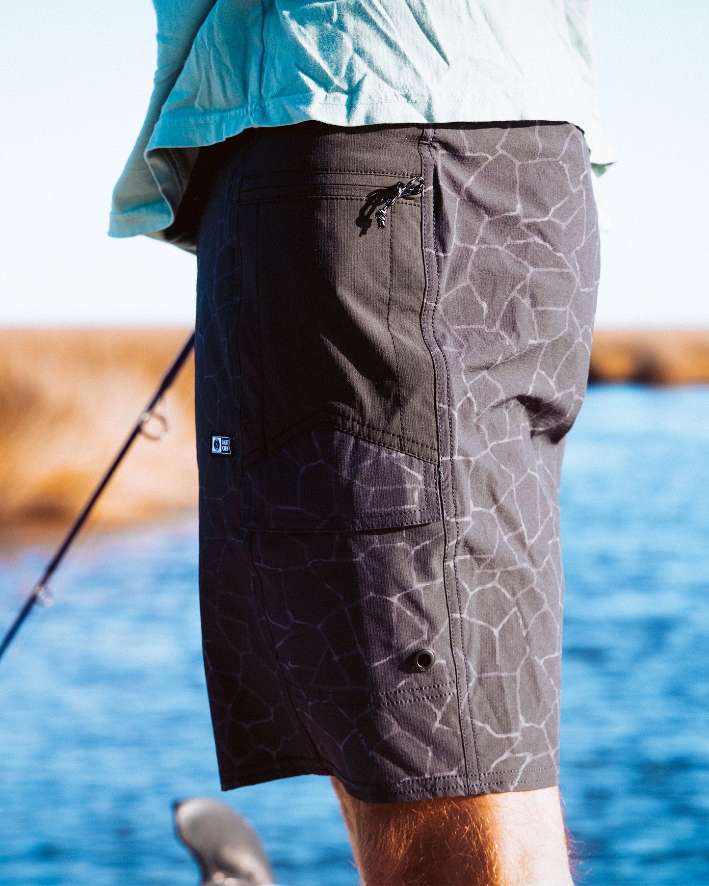 Flagship Boatshort - Pirate Black