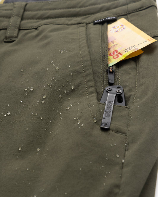 Transom Tech Pants - Dusty Olive - Salty Crew Australia