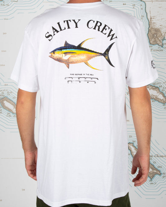 Ahi Mount Standard SS Tee - White