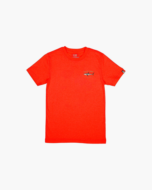 Bruce Boys S/S Tee - Red Heather - Salty Crew Australia