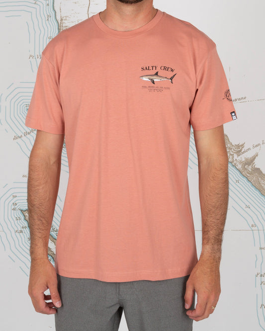 Bruce Premium S/S Tee - Coral