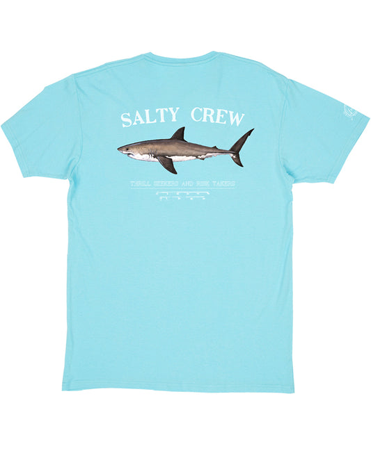 Bruce S/S Tee - Pacific Blue