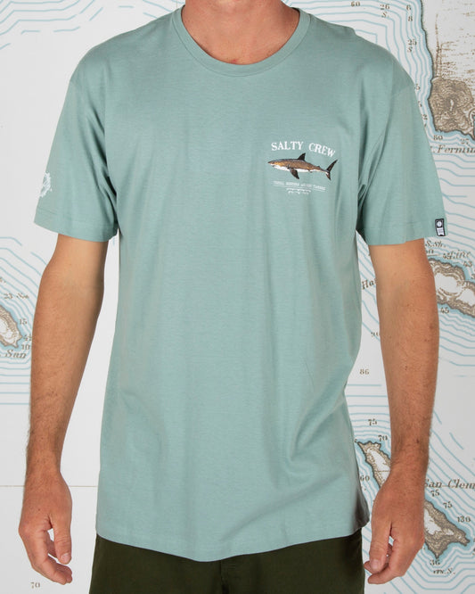 Bruce Premium S/S Tee - Sage