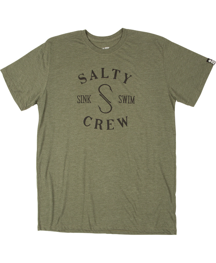 S-Hook Tri Blend Tee T Shirts - Salty Crew Australia