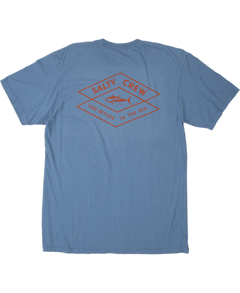 Tiller Overdye S/S Tee T Shirts - Salty Crew Australia