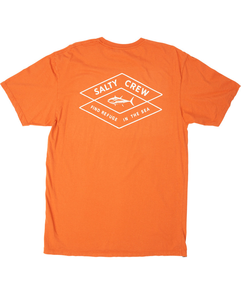 Tiller Overdye S/S Tee T Shirts - Salty Crew Australia
