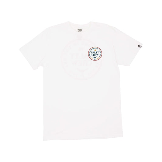 Fathom Standard S/S Tee - White - Salty Crew Australia