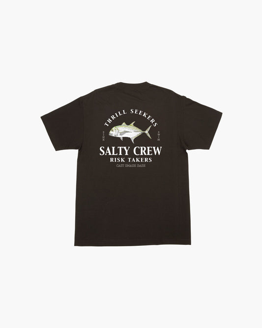 GT STANDARD S/S TEE - Black - Salty Crew Australia
