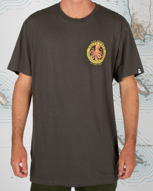 Deep Reach S/S Tee - Charcoal