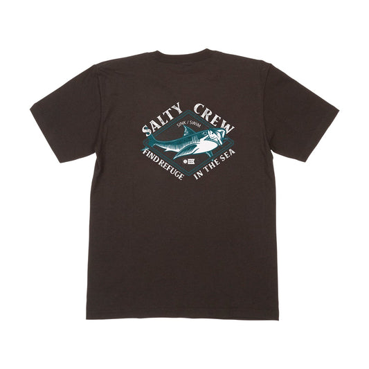 DEADEYE S/S BOYS TEE - Black - Salty Crew Australia