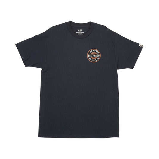 LANDING STANDARD S/S TEE - NAVY - Salty Crew Australia