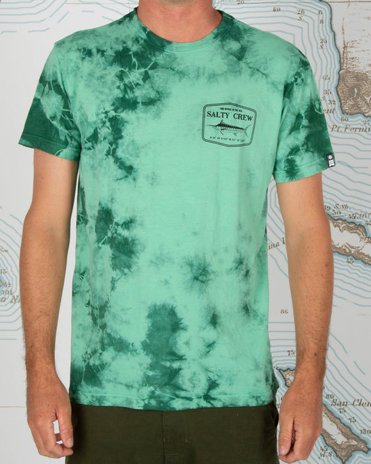 Stealth Tie Dye Premium Tee - SEA FOAM - Salty Crew Australia