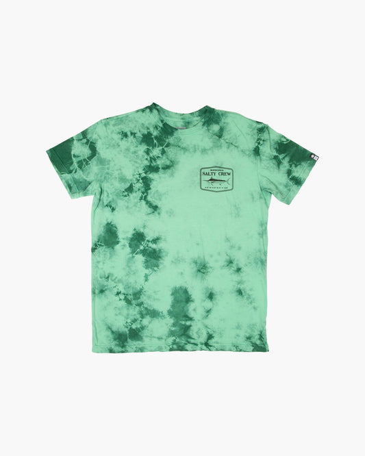 Stealth Tie Dye Premium Tee - SEA FOAM - Salty Crew Australia