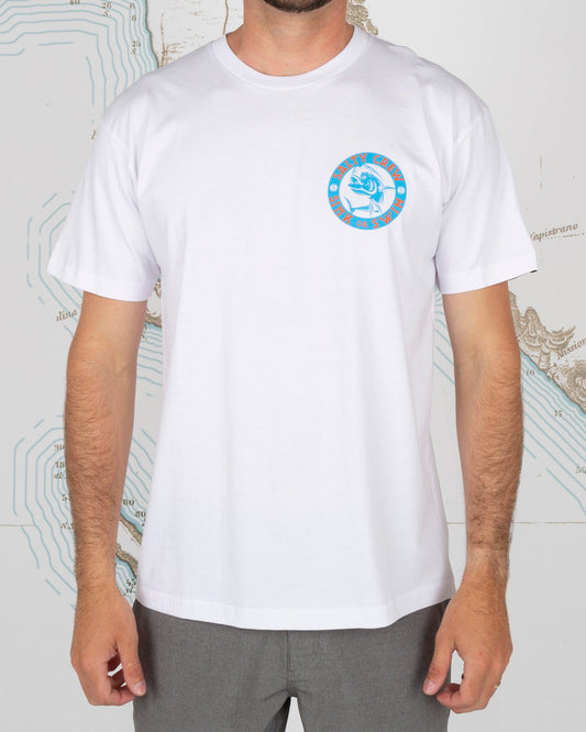 MIGHTY MAHI PREMIUM S/S TEE - White - Salty Crew Australia