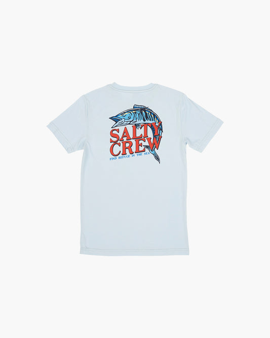 OH NO BOYS S/S TEE - Light Blue
