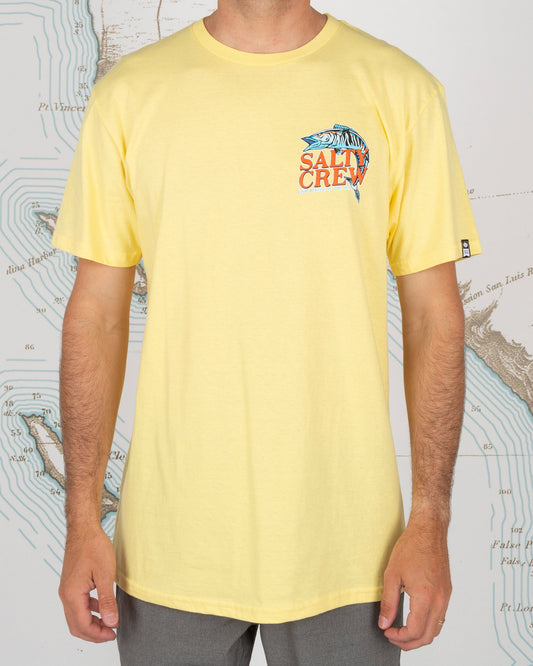 OH NO STANDARD S/S TEE - Banana - Salty Crew Australia