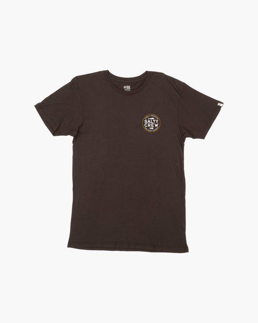 FIRST MATE PREMIUM S/S TEE - Black - Salty Crew Australia