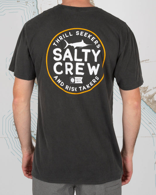 FIRST MATE PREMIUM S/S TEE - Black - Salty Crew Australia