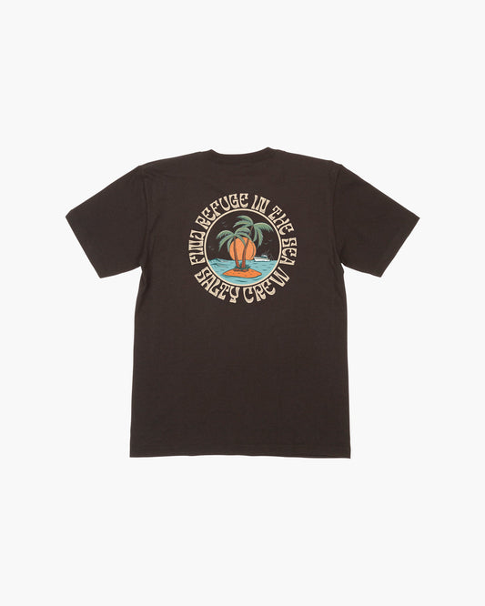 DOS PALMS BOYS S/S TEE - Black