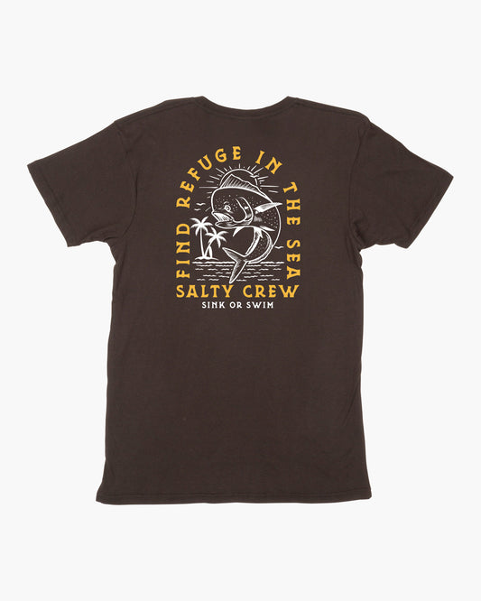 DANCIN DODO PREMIUM S/S TEE - Black - Salty Crew Australia
