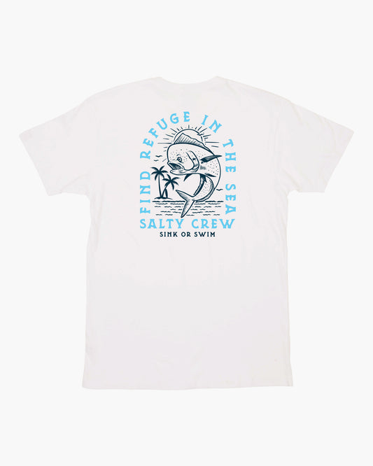 DANCIN DODO PREMIUM S/S TEE - White - Salty Crew Australia
