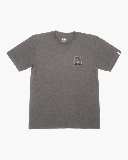 OUTERBANKS BOYS S/S TEE - Athletic Heather