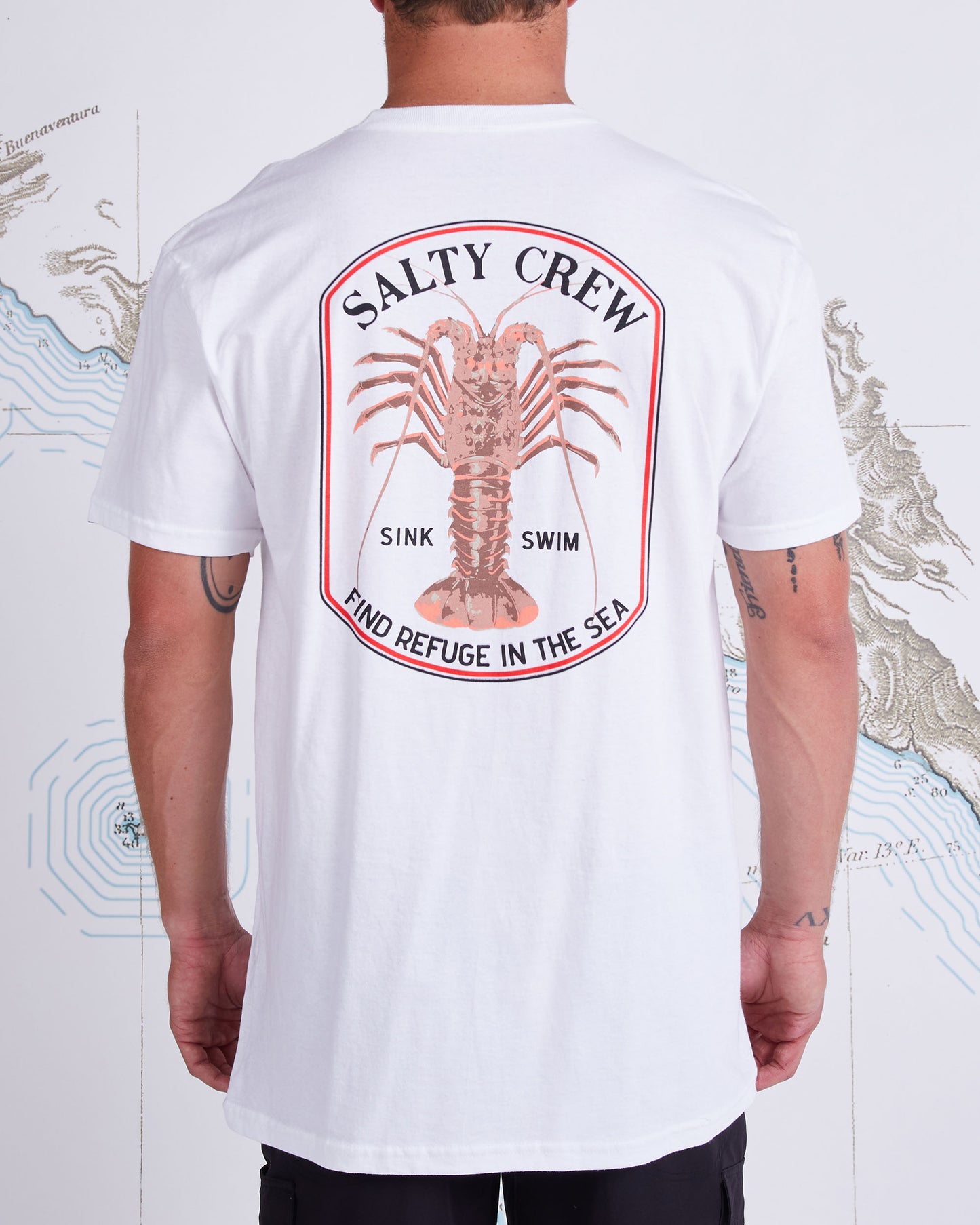 SPINY STANDARD S/S TEE - WHITE