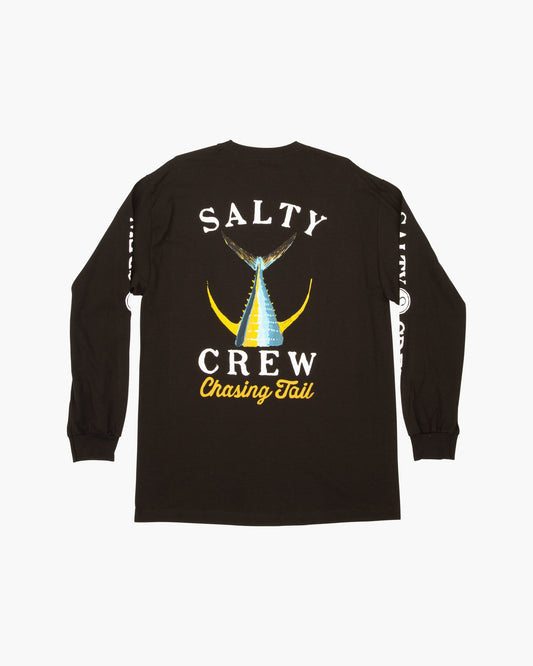 Tailed L/S Tee - Black - Salty Crew Australia