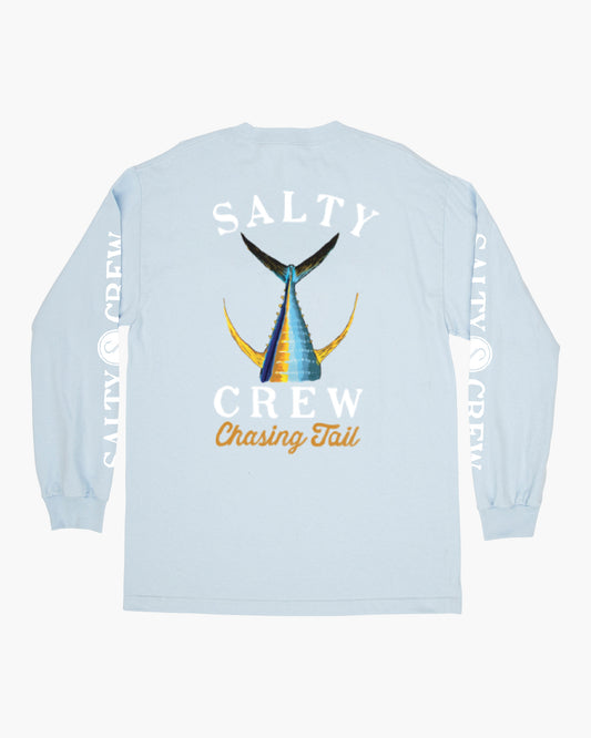 Tailed L/S Tee - Light Blue - Salty Crew Australia