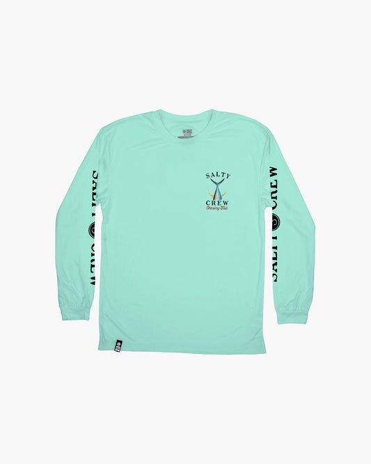 Tailed L/S Sunshirt - Sea Foam - Salty Crew Australia