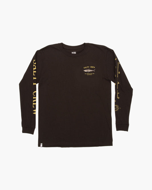 Bruce Boys L/S Tee - Black