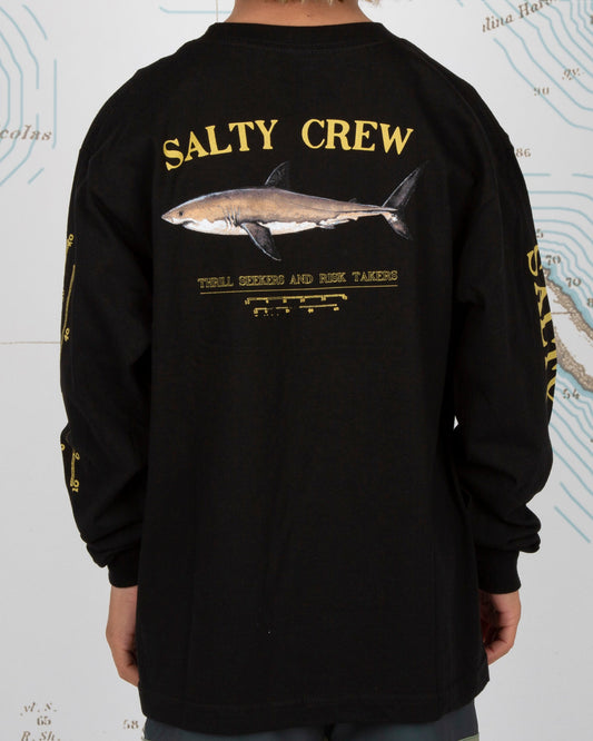 Bruce Boys L/S Tee - Black