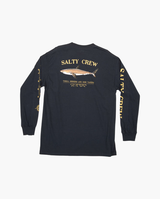 Bruce L/S Tee - Navy