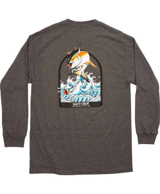 Poppin Off L/S Tee Long Sleeve Tees - Salty Crew Australia